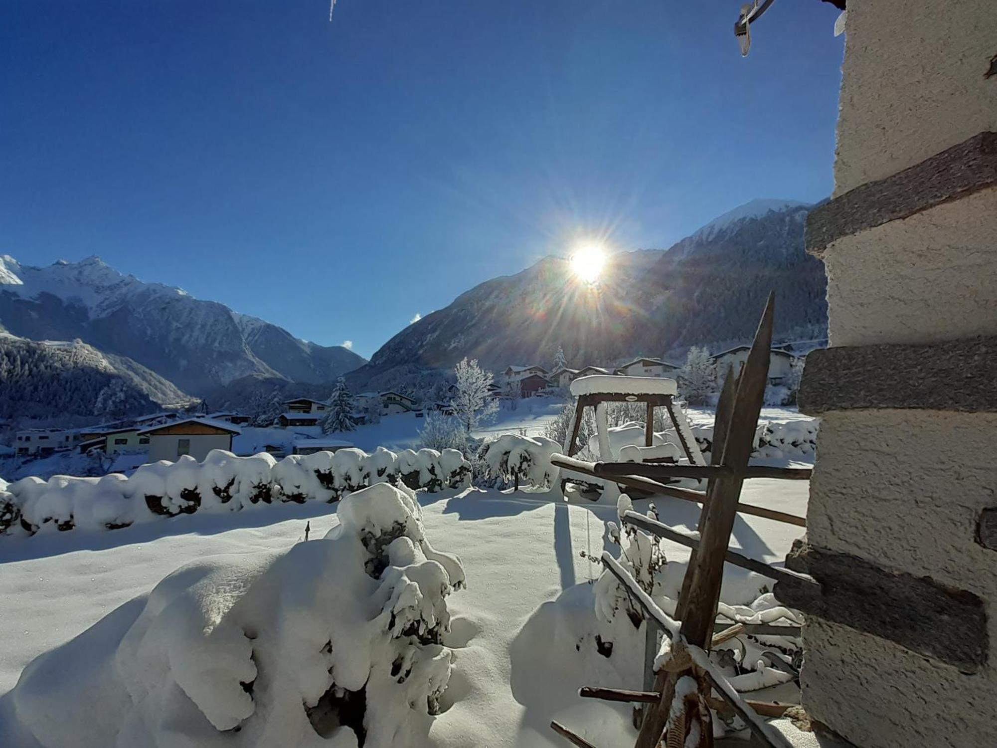 Ferienhaus Oetztal-Lodge Sautens Exterior photo